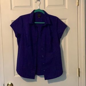 Worthington button down blouse.